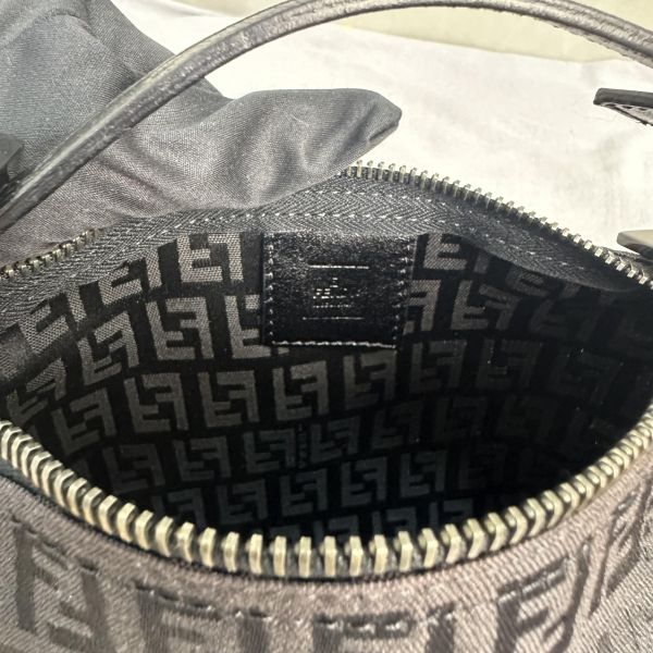 Fendi Zucchino 帆布手拿包 