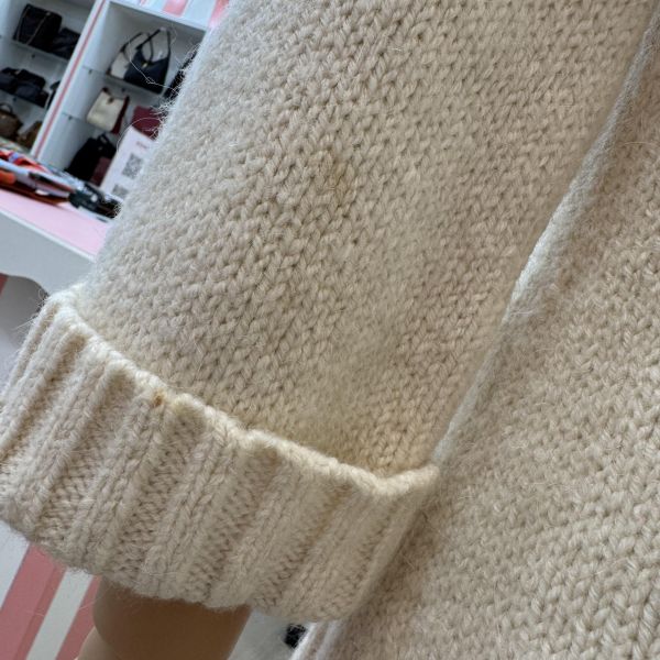 Burberry 米白色針織連衣裙 