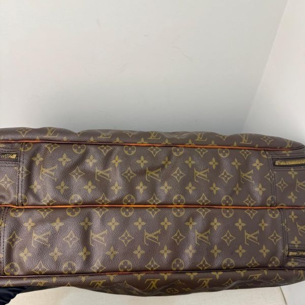LOUIS VUITTON 復古Alize 老花皮革旅行袋 