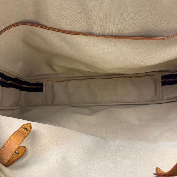 LOUIS VUITTON 復古Alize 老花皮革旅行袋 