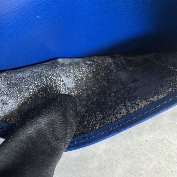 Louis Vuitton藍色水波紋長夾 