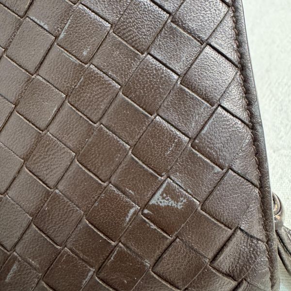 Bottega Veneta Intrecciato 編織黑色羊皮錢包 