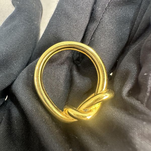 Hermes 中古金屬絲巾圍巾戒指 