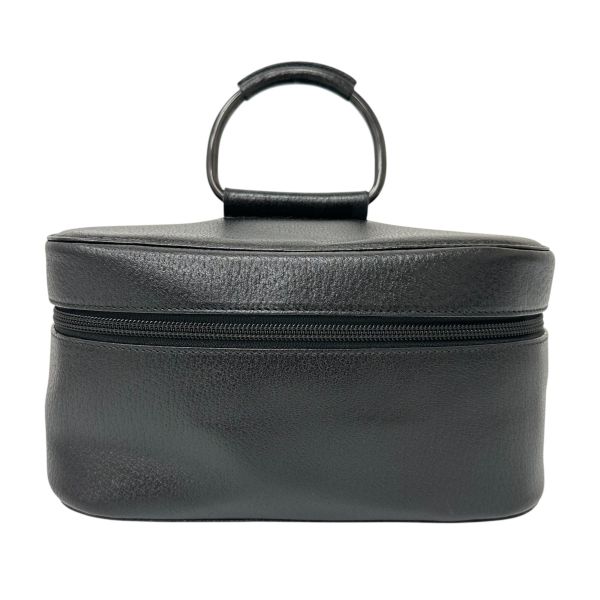 Gucci 古馳 黑色皮革化妝包 