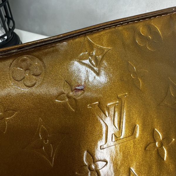 Louis Vuitton 亮面漆皮手提包 