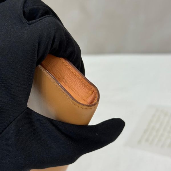 Hermès 駝色手拿包 