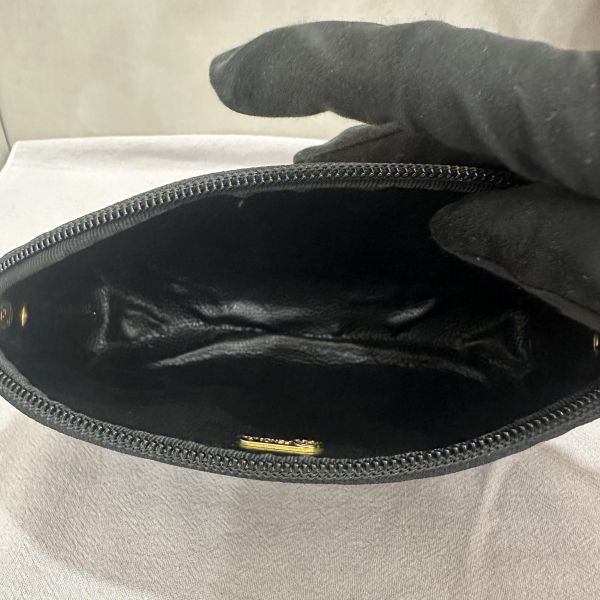 Fendi復古格紋化妝包萬用收納包 
