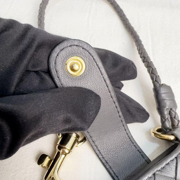 Bottega Veneta 經典編織小羊皮手機包迷你掛包* 
