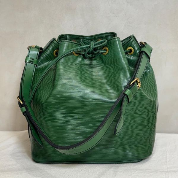 Louis Vuitton 綠色水波紋水桶包 