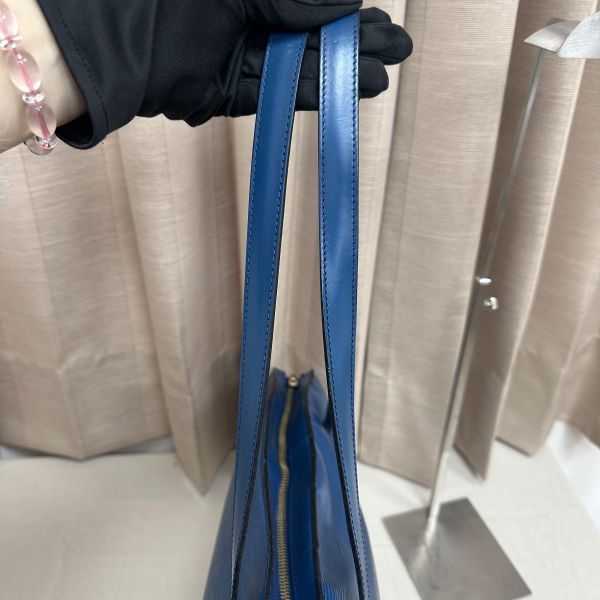 LV Epi水波紋藍色托特包 