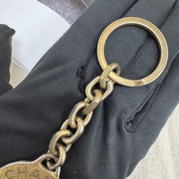 Chanel 復古金屬鑰匙圈 