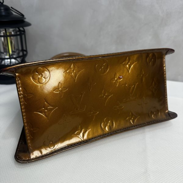 Louis Vuitton 亮面漆皮手提包 