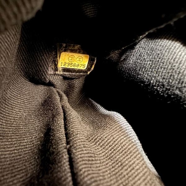 Chanel 絨毛皮革拼色相機包 