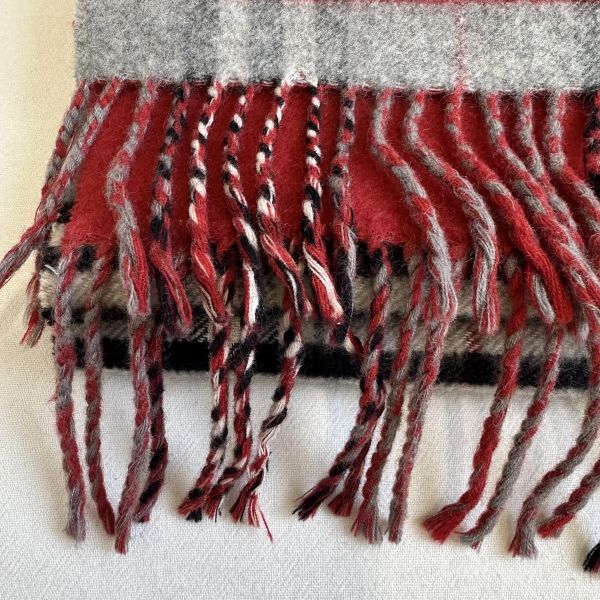 Burberry 巴寶莉 羊毛格紋圍巾 