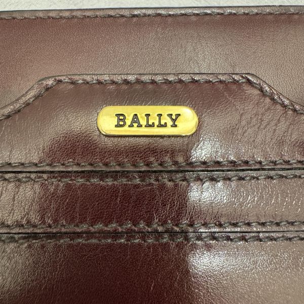 Bally復古經典款真皮手拿公事包 