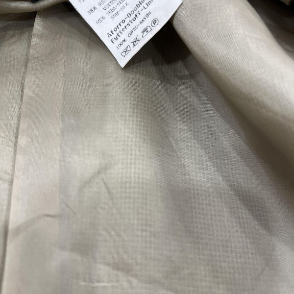 GIORGIO ARMANI灰色格紋西裝外套 