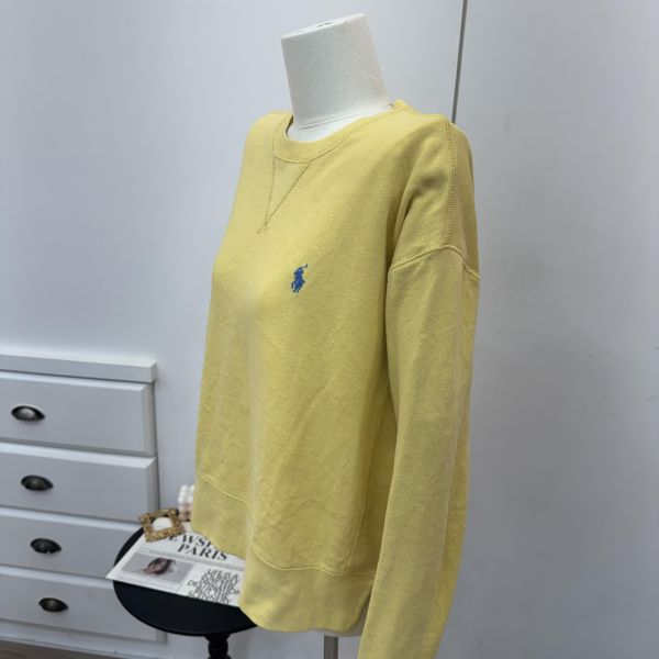 Polo Ralph Lauren鵝黃色衛衣 