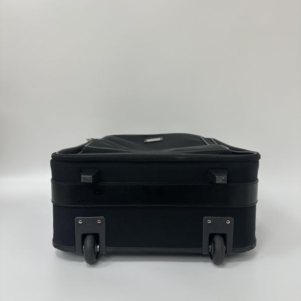 Gucci 黑色尼龍拉桿行李箱 