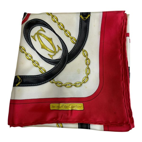 Cartier 卡蒂亞Must de Cartier 系列絲巾 