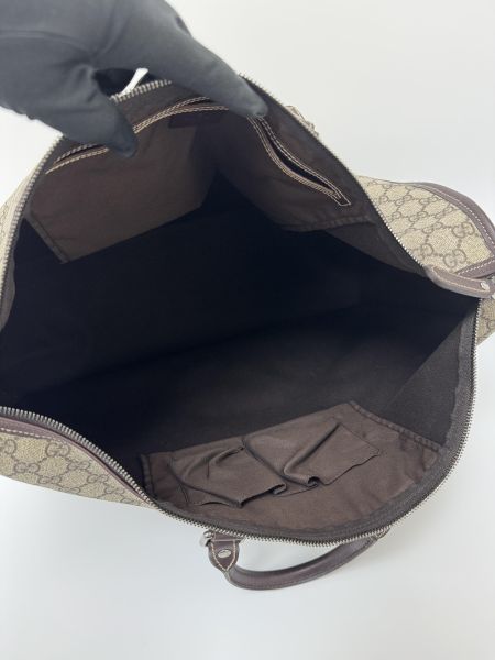 Gucci 古馳 GG supreme 帆布公事包 