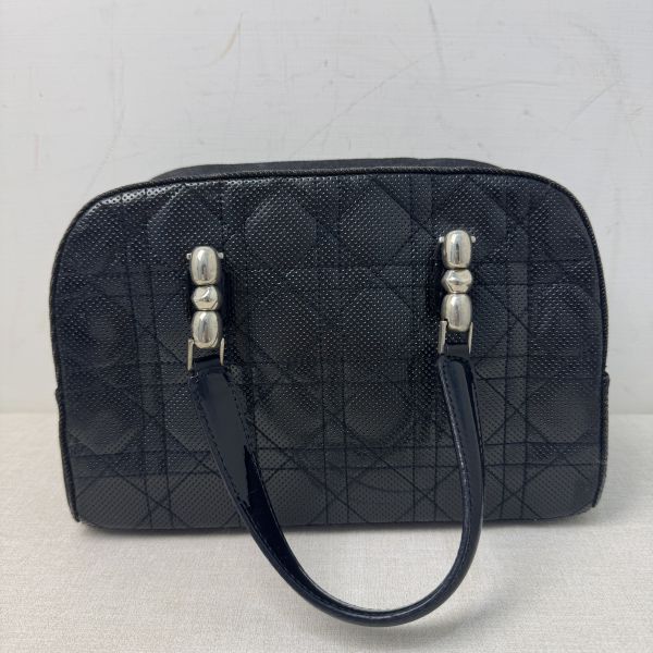 Dior 迪奧 菱格波士頓手提包 