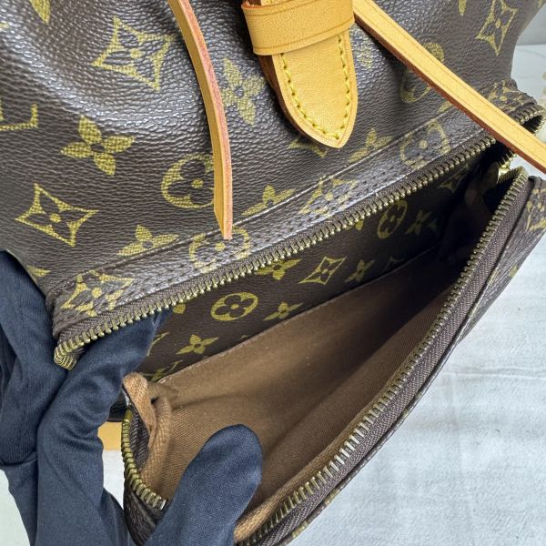 LV Montsouris 老花雙肩包 
