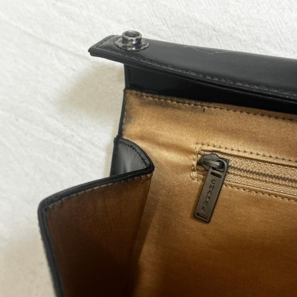 Chanel 黑色長方肩背包 