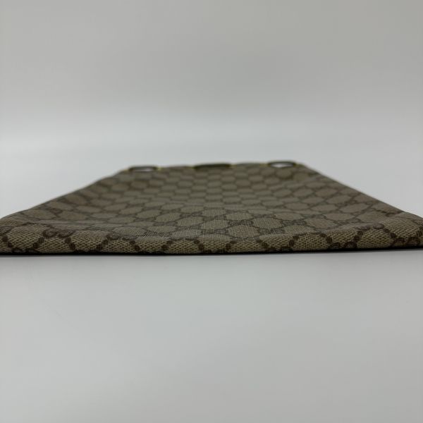 Gucci 古馳 復古 GG Supreme 抽繩手拿包/束口袋 