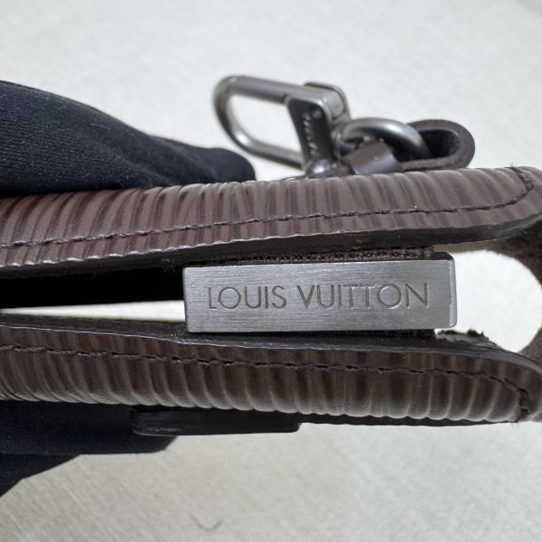 Louis Vuitton 咖啡色水波紋多功能鑰匙包 