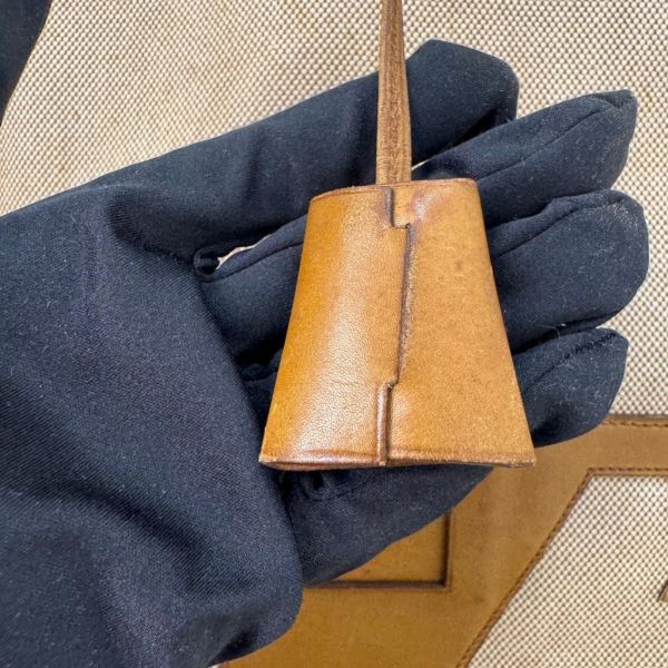 Hermès 稀有款帆布鞋袋 