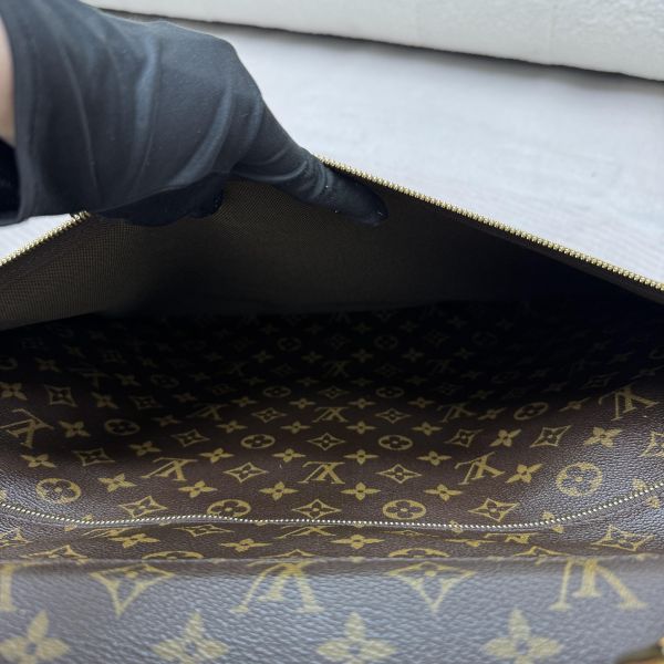 Louis Vuitton Monogram 帆布便攜式西裝袋 