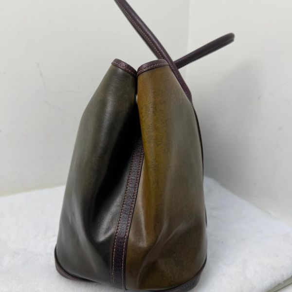 Hermès 花園派對皮革手提包 