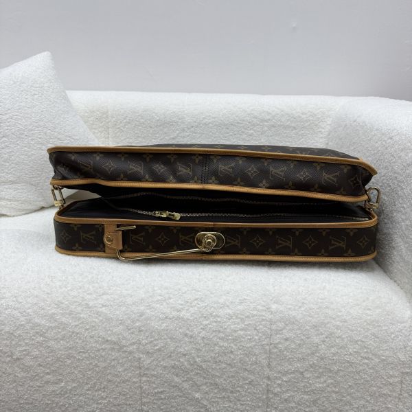 Louis Vuitton Monogram 帆布便攜式西裝袋 