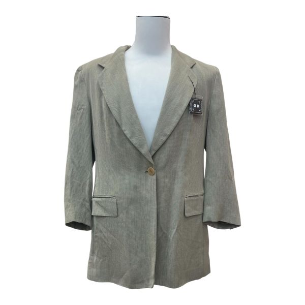 GIORGIO ARMANI灰色格紋西裝外套 