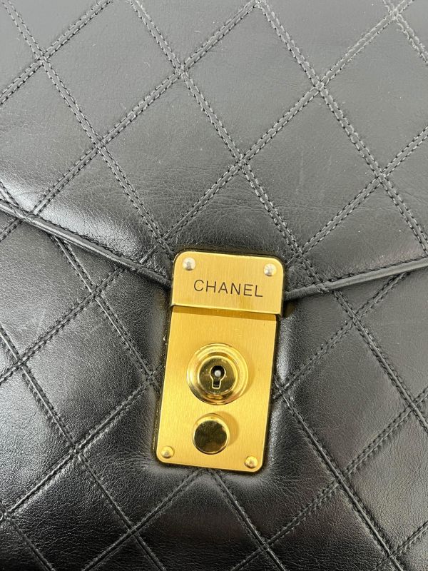 Chanel 菱格紋公事包 