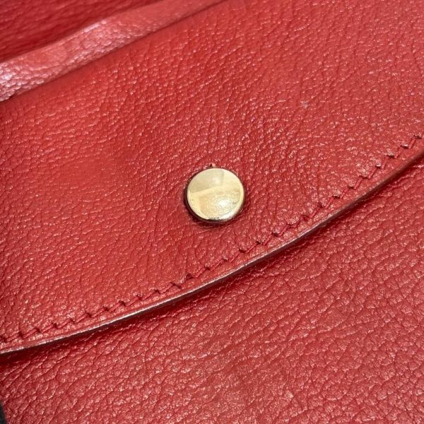 Hermès  紅色中夾 