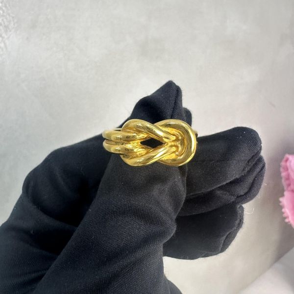 Hermes 中古金屬絲巾圍巾戒指 