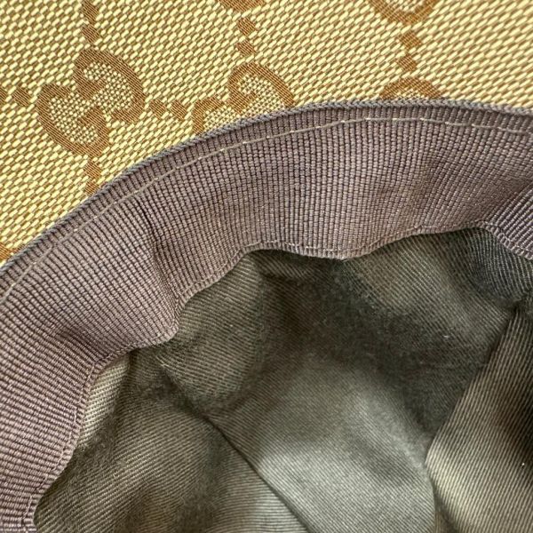 Gucci 帆布雪莉線棒球帽 