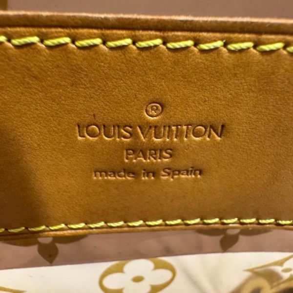 Louis Vuitton 玳瑁透明水桶沙灘包 