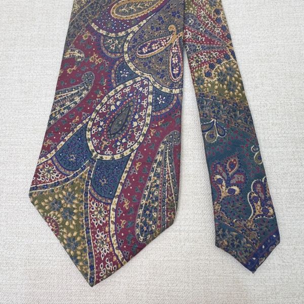 Dior 花色圖騰 領帶 領結 絲綢（中古） 