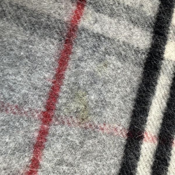 Burberry 巴寶莉 羊毛格紋圍巾 