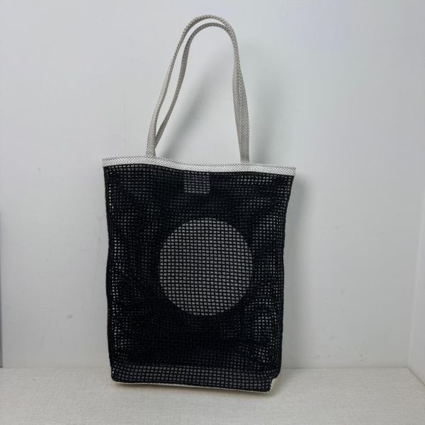 Chanel 黑色網球網兜袋 