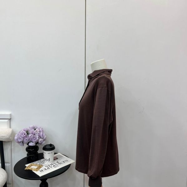 Dior 深棕色Polo 衫 