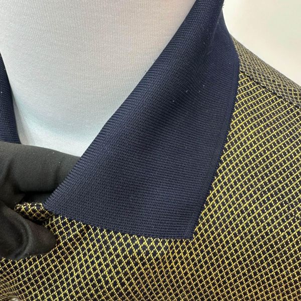 GIVENCHY 紀梵希 黑金格紋polo襯衫 