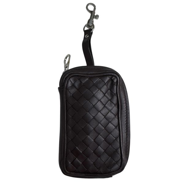 Bottega Veneta 經典皮革編織隨身包 