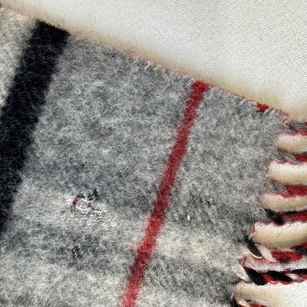 Burberry 巴寶莉 羊毛格紋圍巾 