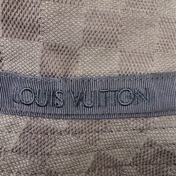 Louis Vuitton 咖色棋盤格漁夫帽 