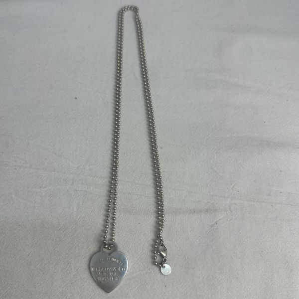 TIFFANY & CO.  Return to Tiffany™ 925純銀愛心項鍊 