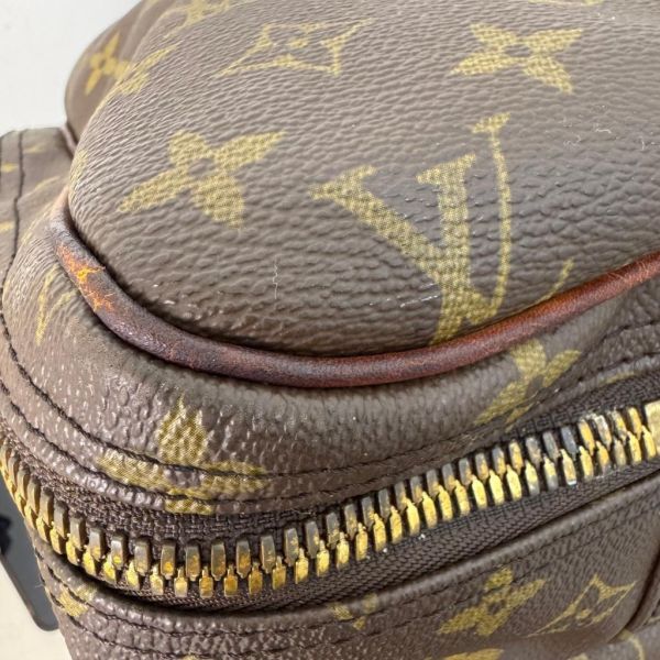 LOUIS VUITTON 復古Alize 老花皮革旅行袋 