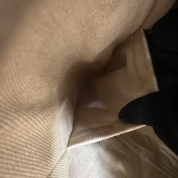 Hermès 帆布皮革手提袋 